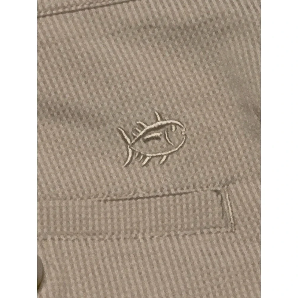 Southern Tide Club Tech Khaki Golf Shorts Size 38